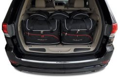 Torby Do Bagażnika Jeep Grand Cherokee 2010-2021 5Szt Kjust. Czarne torby podróżne damskie KJUST, bez wzorów, z kauczuku. Za 1,502.00 zł.