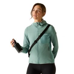 Damska Bluza Polarowa Kemilia. Brązowe bluzy damskie Regatta, na zimę, m, bez wzorów, z elastanu, bez ramiączek, z kapturem. Za 229.99 zł.