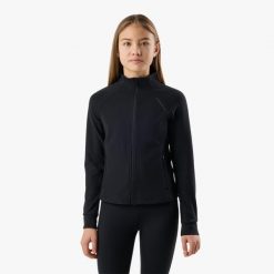 Kurtka softshell trening junior Swedemount Core Full Zip Jacket szybkoschnąca. Czarne kurtki męskie SWEDEMOUNT, l, bez wzorów, z materiału, wakacyjne, bez kaptura. Za 129.99 zł.