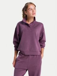 Roxy Spodnie dresowe Rise & Vibe Sweets ERJNP03660 Bordowy Regular Fit. Czerwone spodnie sportowe damskie Roxy, bez wzorów, z dresówki. Za 249.99 zł.