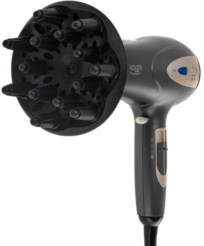 Suszarka 2200W ION + dyfuzor. Suszarki do włosów Adler. Za 81.32 zł.