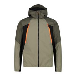 Kurtka narciarska z kapturem CMP Hybrid. Zielone kurtki sportowe męskie CMP, bez wzorów, z kapturem, narciarskie. Za 506.00 zł.