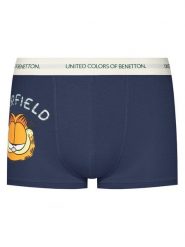 United Colors Of Benetton Bokserki 32IM2X017 Granatowy. Niebieskie bokserki męskie United Colors Of Benetton, bez wzorów, z bawełny. Za 59.99 zł.