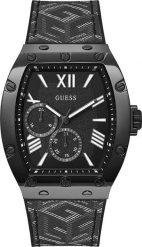 Zegarek Guess Zegarek męski Guess GW0645G2 czarny. Czarne zegarki męskie Guess, z aplikacjami. Za 802.00 zł.
