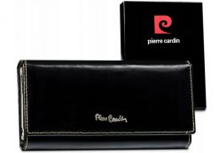 Portfel czarny Pierre Cardin [DH] 322 456 PSP520.2. Czarne portfele damskie Pierre Cardin, ze skóry. Za 134.00 zł.