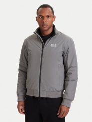 EA7 Emporio Armani Kurtka bomber 8NPB20 PNFZZ U8085 Szary Regular Fit. Szare kurtki męskie EA7 Emporio Armani, m, bez wzorów, z syntetyku, bez kaptura. Za 914.99 zł.