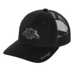 Czapka baseballowa jeździecka damska EQUESTRIAN QUEEN Juliana 26SS. Czarne czapki damskie EQUESTRIAN QUEEN, bez wzorów, z bawełny, eleganckie. Za 88.99 zł.