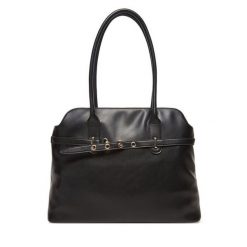 Torebka DeeZee. Czarne shopperki damskie DeeZee, bez wzorów, bez dodatków. Za 149.99 zł.