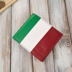 Portfel męski skórzany Italia Paolo Peruzzi AV-08-MC. Portfele męskie Paolo Peruzzi, bez wzorów. Za 111.82 zł.