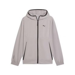 Kurtka z dresu Puma Tech WV. Szare kurtki sportowe damskie Puma, l, bez wzorów, z dresówki, bez ramiączek, bez kaptura, na fitness i siłownię. Za 368.40 zł.