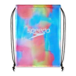 Plecak worek sportowy unisex Speedo Printed Mesh Bag. Czerwone plecaki męskie Speedo, bez wzorów, z meshu, sportowe. Za 59.99 zł.