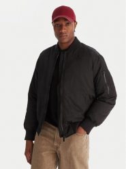 Kappa Kurtka bomber Opilio 311M7EW Czarny Regular Fit. Czarne kurtki męskie Kappa, m, bez wzorów, z syntetyku, bez kaptura. Za 569.99 zł.
