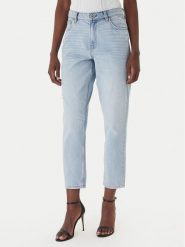 Fracomina Jeansy FP26SVD005D47103 Błękitny Straight Leg. Niebieskie jeansy damskie Fracomina, bez wzorów, z bawełny. Za 449.99 zł.