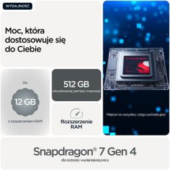 Smartfon Motorola TELEKOM Edge 70 512GB niebieski. Niebieskie smartfony Motorola. Za 3,541.85 zł.