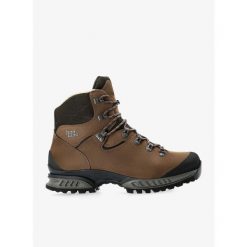 Buty trekkingowe męskie Hanwag Tatra II. Brązowe buty zimowe męskie Hanwag, bez wzorów, bez obcasa, bez zapięcia. Za 1,059.99 zł.