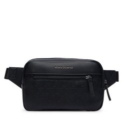 Nerka Armani Exchange. Czarne saszetki i nerki męskie Armani Exchange, bez wzorów. Za 454.99 zł.