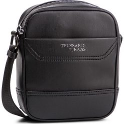 Saszetka TRUSSARDI JEANS - Business Affair 71B00116 K299. Czarne saszetki i nerki męskie TRUSSARDI JEANS, bez wzorów, z jeansu. W wyprzedaży za 269.00 zł.