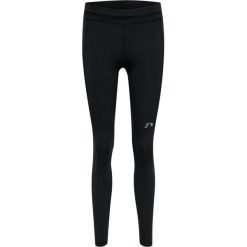 Damskie legginsy Newline core. Czarne legginsy damskie Newline, bez wzorów, z dzianiny. Za 252.50 zł.