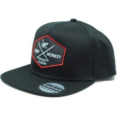 Czapka Trucker – Płaski Daszek – Snapback / Dorośli / Jeden Rozmiar (Czarny). Czarne czapki damskie SURF MONKEY, bez wzorów, z bawełny, sportowe. Za 139.95 zł.