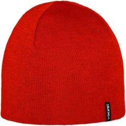 Czapka zimowa z wełną merino VIKING Noma 2.0 GWS Pro Style. Czerwone czapki damskie Viking, na zimę, bez wzorów, z wełny, sportowe. Za 99.99 zł.
