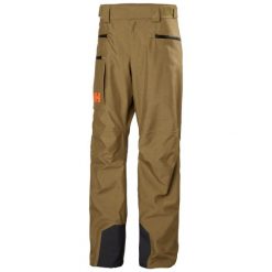 Spodnie narciarskie Helly Hansen Garibaldi 2.0. Brązowe spodnie sportowe męskie Helly Hansen, m, bez wzorów, narciarskie. Za 1,172.00 zł.