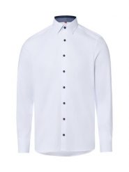 Finshley & Harding koszula biznesowa Mężczyźni Slim Fit Bawełna (100%) biały, 43. Białe koszule męskie Finshley & Harding, m, bez wzorów, z bawełny, biznesowe, bez kołnierzyka, bez ramiączek. Za 229.95 zł.