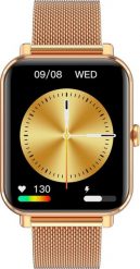 Smartwatch Garett GRC Classic Złoty (GRC CLASSIC GOLD ST). Żółte zegarki smartwatch GARETT, bez wzorów. Za 229.99 zł.