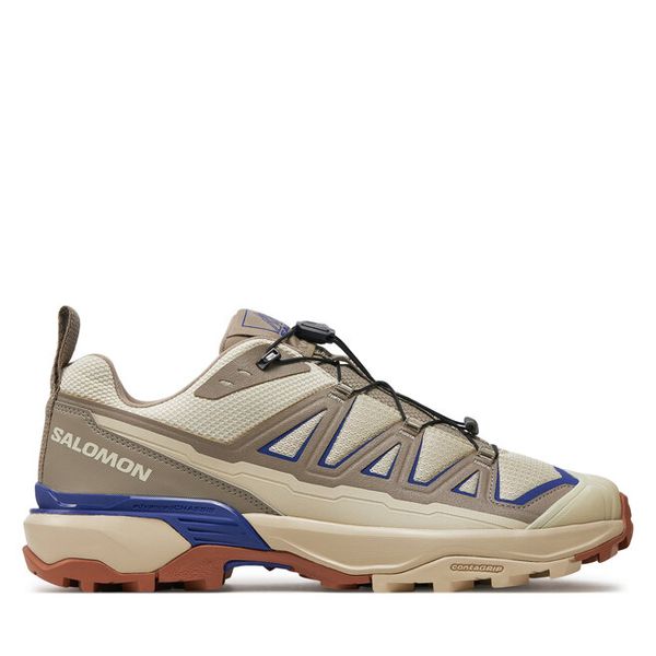 Trekkingi Salomon. Brązowe buty zimowe męskie Salomon, bez zapięcia. Za 419.99 zł.