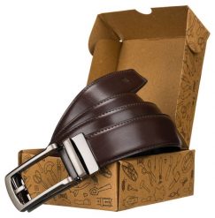 Pasek brązowy Peterson PU+skóra 35 mm PTN AB35-105-01-PUL. Brązowe paski męskie Peterson, ze skóry ekologicznej, klasyczne. Za 72.00 zł.