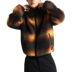 Kurtka VANS HEIGHTS SHERPA FULL ZI Wielokolorowy. Kurtki męskie Vans, m, bez wzorów, z tkaniny, bez kaptura. Za 531.59 zł.