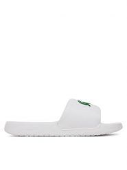 Lacoste Klapki 7-49CMA0021 Biały. Białe klapki męskie Lacoste, bez wzorów, z tworzywa sztucznego, bez zapięcia. Za 129.99 zł.