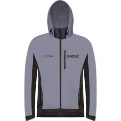 Kurtka z kapturem odblaskowa Proviz outdoor. Szare kurtki męskie PROVIZ, z materiału, bez zapięcia. Za 1,023.50 zł.