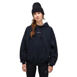 Bluza Peak Performance damska Original Terry Hood czarna - XS. Czarne bluzy damskie Peak Performance, xs, bez wzorów, bez ramiączek, bez kaptura. W wyprzedaży za 489.00 zł.