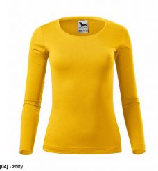 MALFINI - ADLER - Koszulka damska, 160 g/m żółty S. Żółte bluzki damskie MALFINI, m, bez wzorów, bez kołnierzyka, bez ramiączek. Za 30.94 zł.