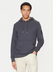 Calvin Klein Jeans Bluza J30J323430 Granatowy Regular Fit. Niebieskie bluzy męskie Calvin Klein Jeans, m, bez wzorów, z bawełny, bez ramiączek, bez kaptura. Za 249.99 zł.
