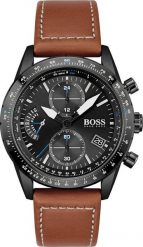 Zegarek Hugo Boss ZEGAREK MĘSKI HUGO BOSS 1513851 BRANDFIELD (zh053a). Zegarki męskie Hugo Boss, bez wzorów. Za 740.70 zł.