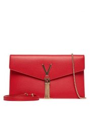 Valentino Torebka Luxe VBS9XJ17 Czerwony. Czerwone torebki do ręki damskie Valentino, bez wzorów, ze skóry, bez dodatków. Za 439.99 zł.