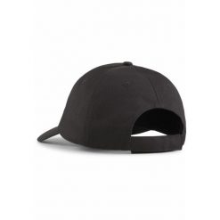 Czapka z daszkiem z logo No. 1 ESS PUMA Black. Czarne czapki damskie Puma, bez wzorów, sportowe. Za 52.99 zł.