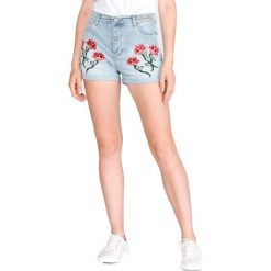 Pinko Candice 1 Szorty Niebieski. Niebieskie szorty damskie Pinko, bez wzorów, z bawełny. Za 984.95 zł.