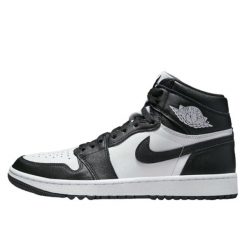 Air Jordan 1 High Golf Panda. Białe swetry męskie Jordan, m, bez wzorów, ze skóry, klasyczne, bez kołnierzyka, bez ramiączek. Za 1,361.18 zł.