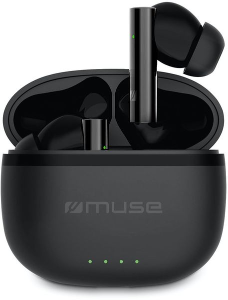 Słuchawki Muse M-260 czarne. Czarne słuchawki bezprzewodowe Muse. Za 47.00 zł.