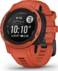 Zegarek sportowy Garmin Instinct 2S Czerwony (010-02563-06). Czerwone zegarki sportowe Garmin, bez wzorów. Za 1,422.69 zł.