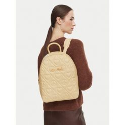 Plecak LOVE MOSCHINO. Brązowe plecaki damskie Love Moschino, bez wzorów. Za 1,009.00 zł.