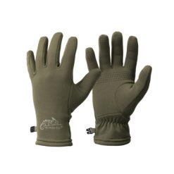 Rękawice turystyczne jesienno zimowe Trekker Outback. Zielone rękawiczki damskie HELIKON-TEX, bez wzorów. Za 103.99 zł.