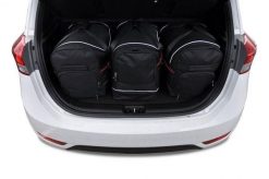 Torby Do Bagażnika Hyundai Ix20 2010-2020 3Szt Kjust. Czarne torby podróżne damskie KJUST, bez wzorów, z kauczuku. Za 923.00 zł.