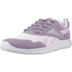 Buty REEBOK RUSH RUNNER 5 Fioletowy. Fioletowe buty zimowe męskie Reebok, bez wzorów, z syntetyku, bez obcasa, bez zapięcia. Za 188.99 zł.