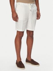 BOSS Szorty materiałowe Kane1 50557537 Biały Regular Fit. Białe szorty męskie Boss, bez wzorów, z materiału. Za 629.99 zł.