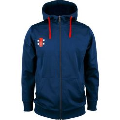 Bluza z kapturem Gray-Nicolls Pro Performance. Niebieskie bluzy damskie GRAY-NICOLLS, na zimę, bez wzorów, bez ramiączek, z kapturem. Za 423.00 zł.