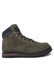 CMP Trapery Dorado Lifestyle Shoe Wp 39Q4937 Zielony. Zielone buty zimowe męskie CMP, bez wzorów, z nubiku, bez obcasa, bez zapięcia. Za 359.99 zł.