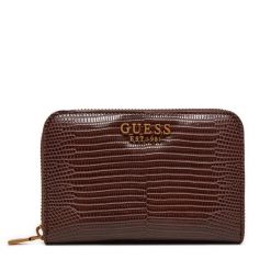 Portfel Guess. Brązowe portfele damskie Guess. Za 189.99 zł.